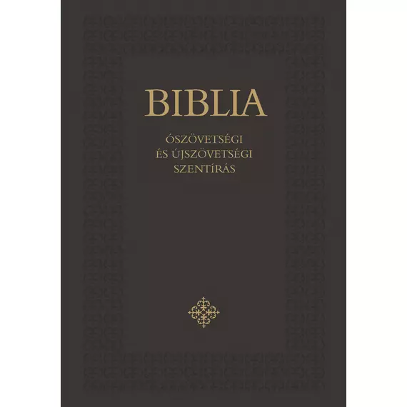 Sztenderd Biblia - fekete/keménytáblás