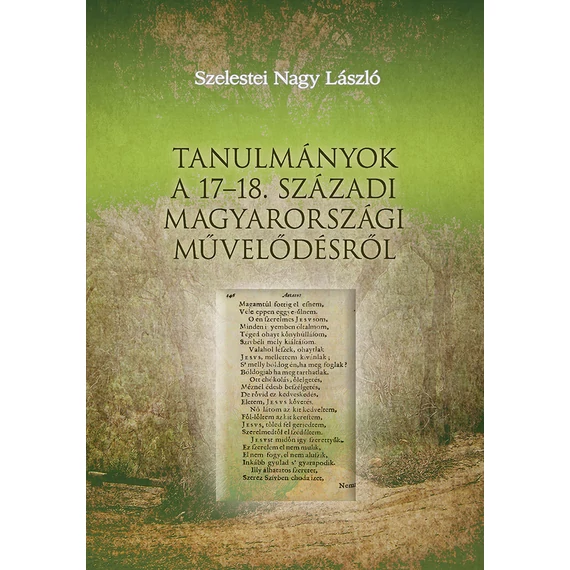 Tanulmányok a 17–18. századi magyarországi művelődéstörténetről