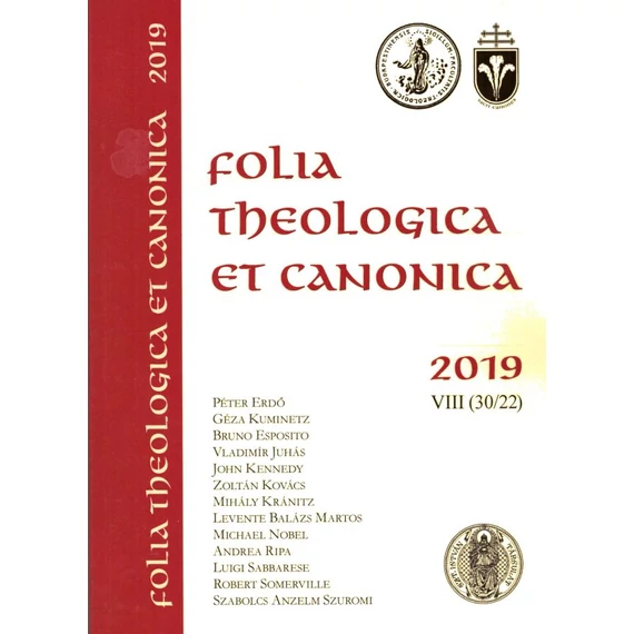 Folia Theologica et Canonica 2019