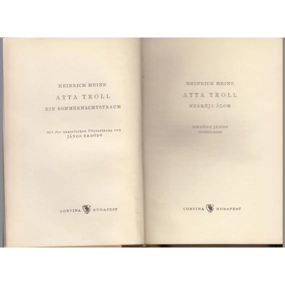 Atta Troll - nyáréji álom