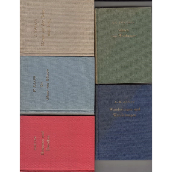 "Wanderungen und Wandelungen"....és más művek
