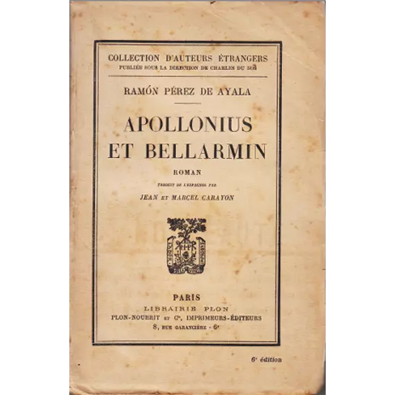 Apollonius Et Bellarmin