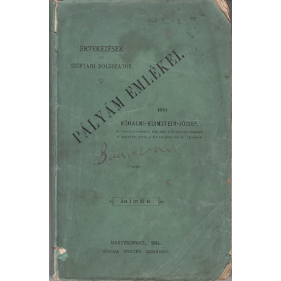Pályám emlékei