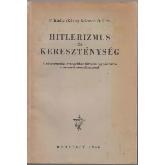 Hitlerizmus és kereszténység