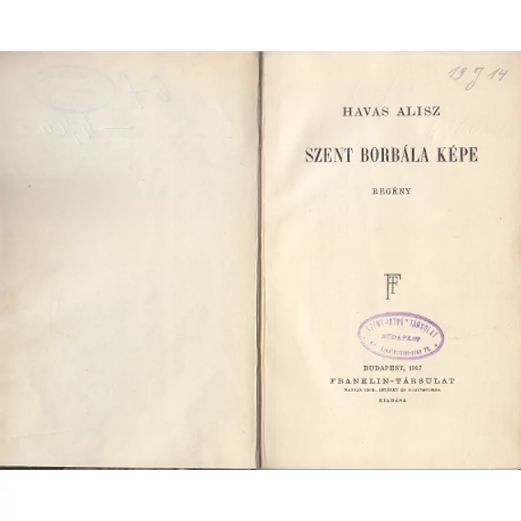 Szent Borbála képe