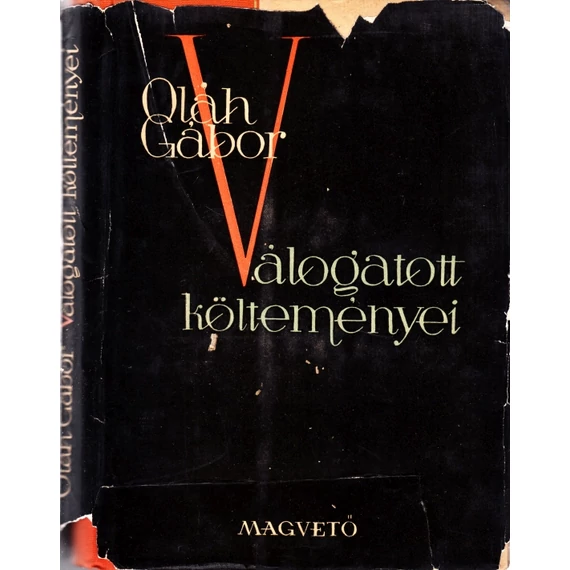 Oláh Gábor válogatott költeményei