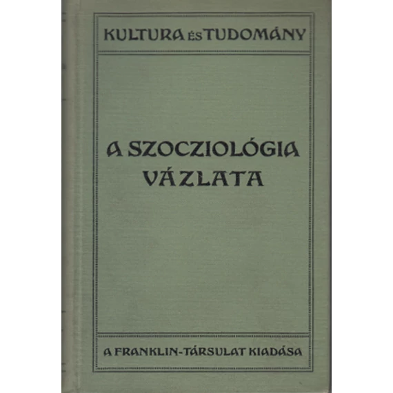 A szocziológia vázlata