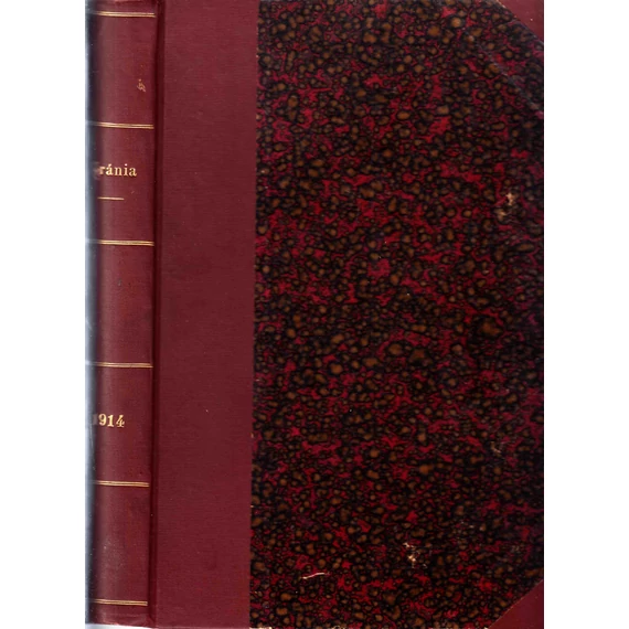 Uránia népszerű tudományos folyóirat XV. évfolyam 1914