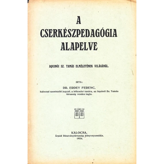 A cserkészpedagógia alapelve