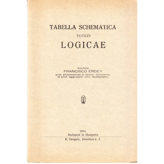Tabella schematica totius logicae