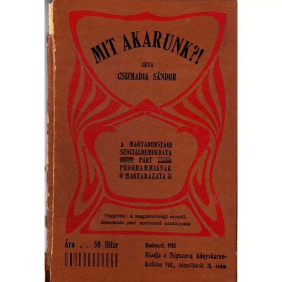 Mit akarunk?