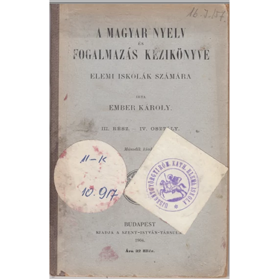 A magyar nyelv és fogalmazás kézikönyve