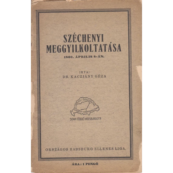 Széchenyi meggyilkoltatása 1860. április 8-án
