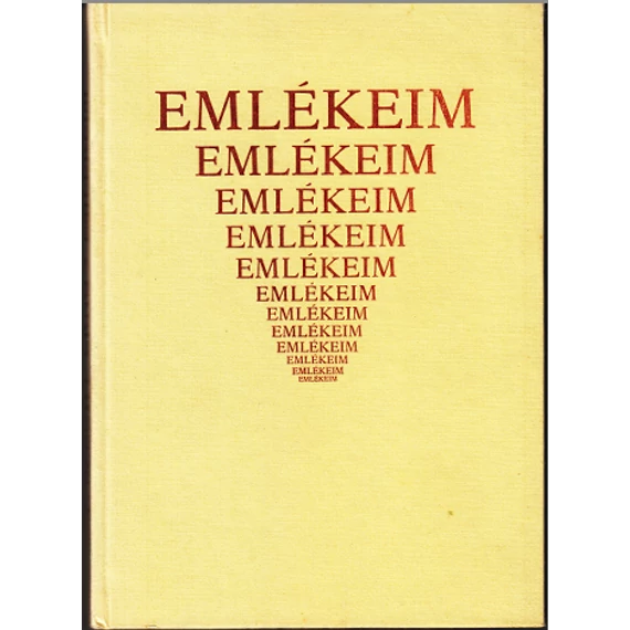 Emlékeim /Antikvár