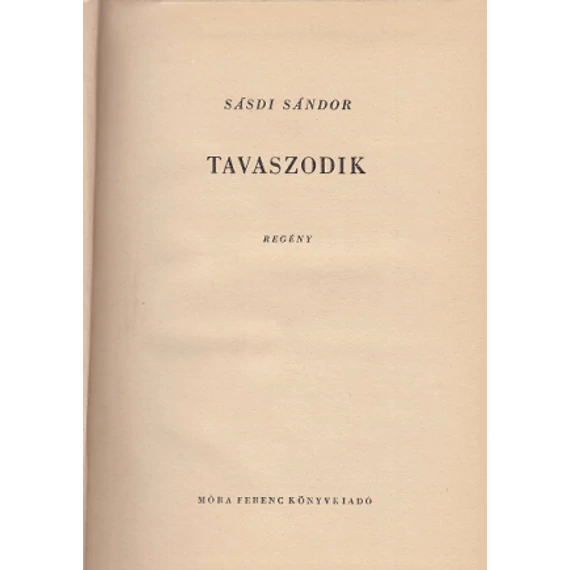 Tavaszodik