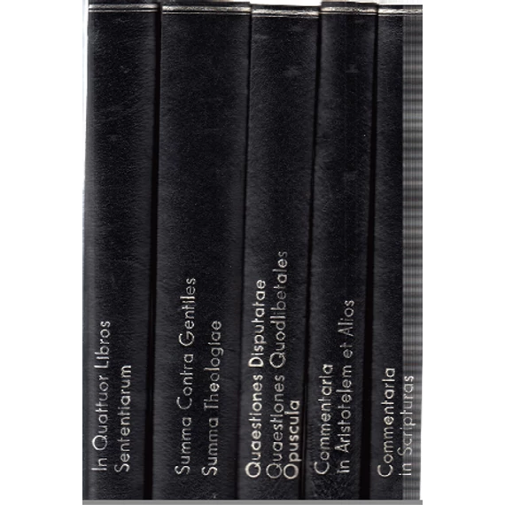 S. Thomae Aquinatis Opera Omnia 1-5.