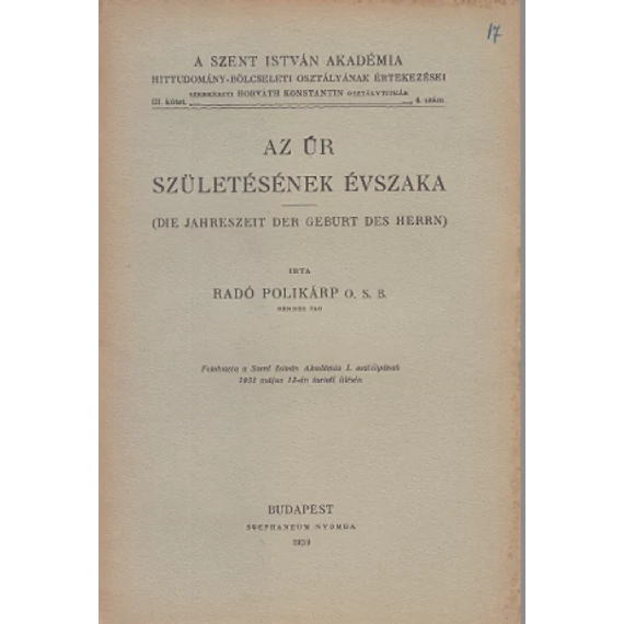Az Úr születésének évszaka