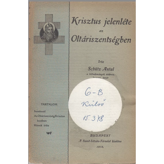 Krisztus jelenléte az Oltáriszentségben