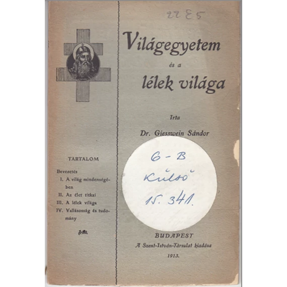 Világegyetem és a lélek világa