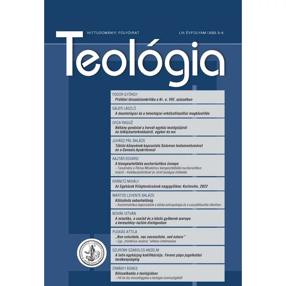 Teológia 2022/3-4.