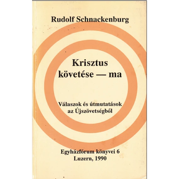 Krisztus követése - ma