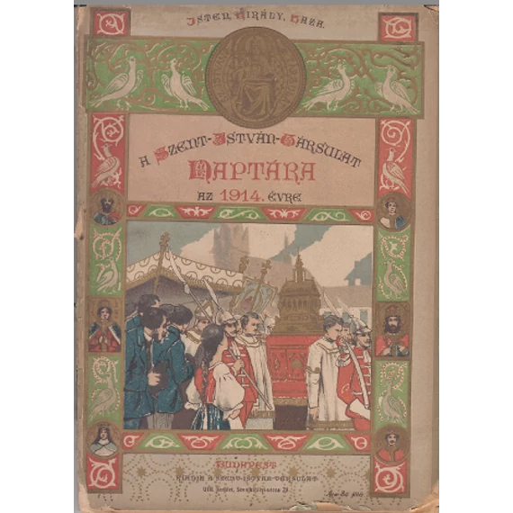 A Szent István Társulat naptára az 1914. évre