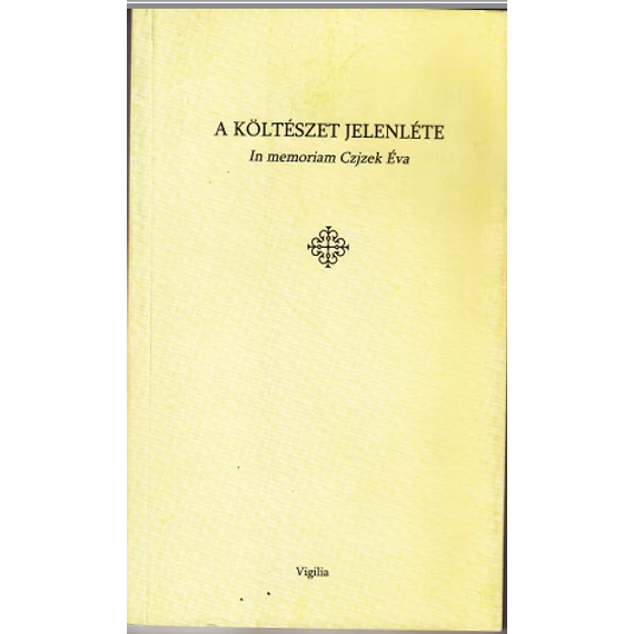 A költészet jelenléte