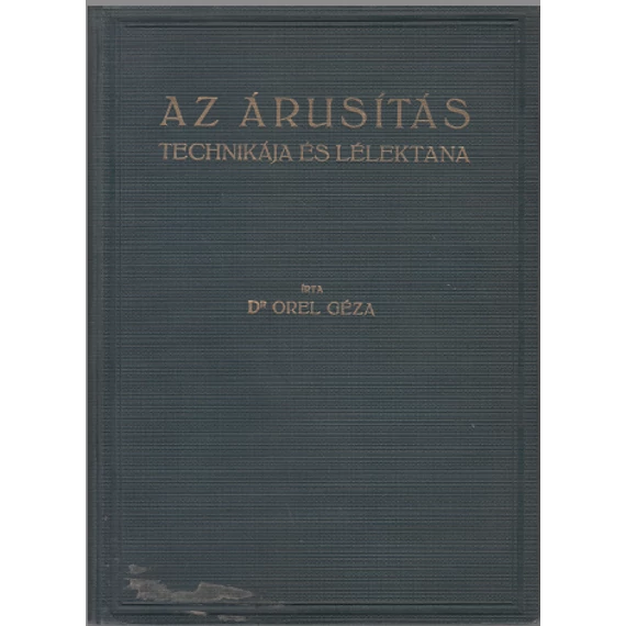 Az árusítás technikája és lélektana