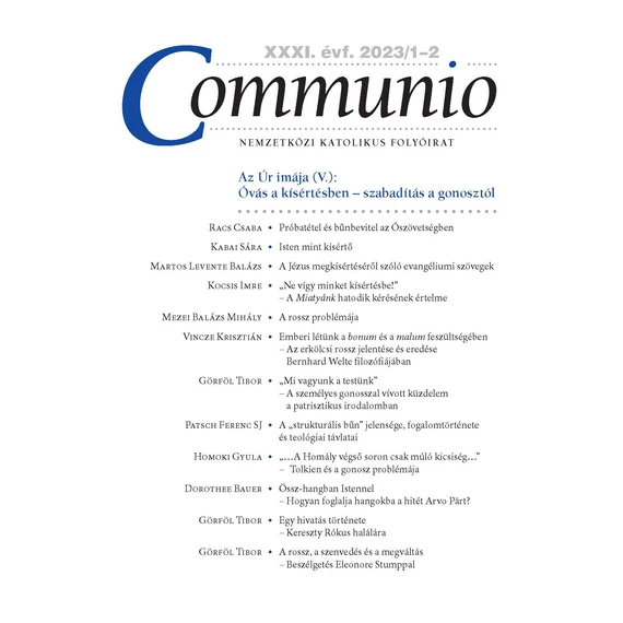 Communio 2023/1-2.