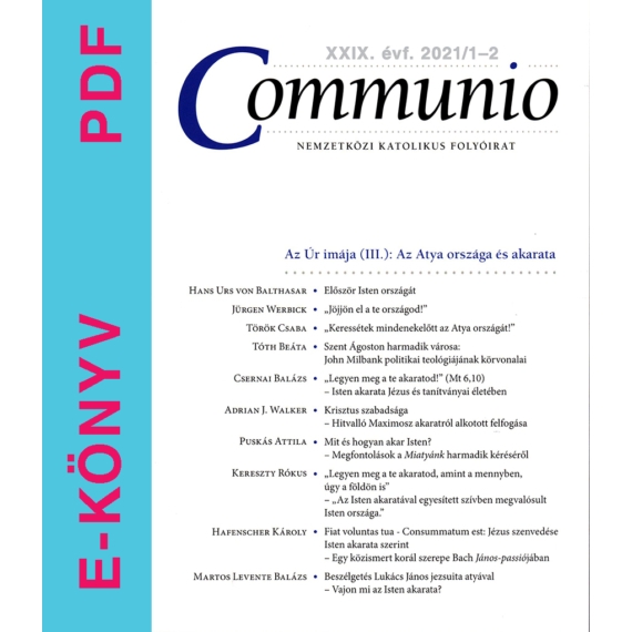 Communio 2021/1-2 - E-könyv