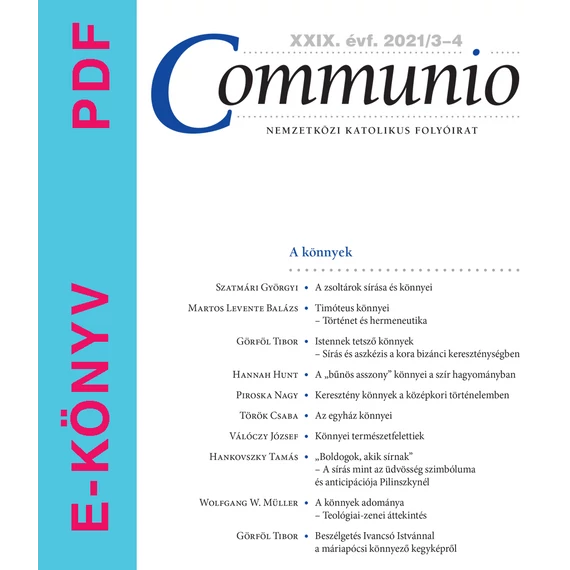 Communio 2021/3-4 - E-könyv