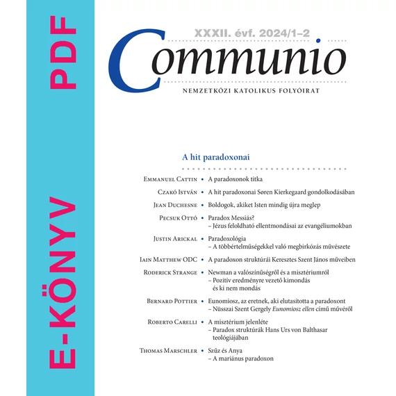 Communio 2024/1-2 - E-könyv