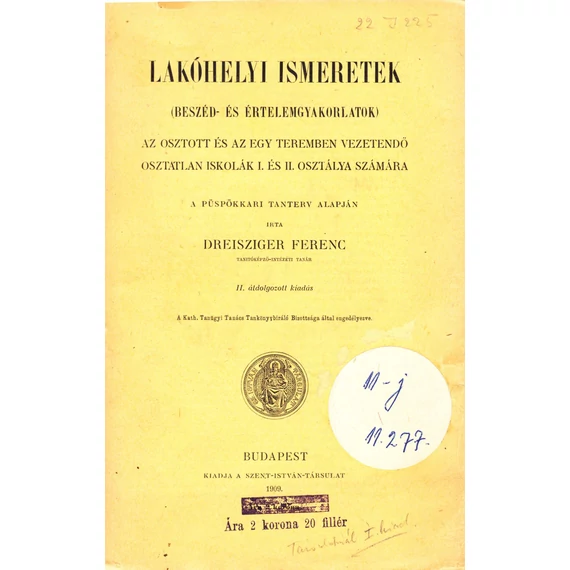 Lakóhelyi ismeretek (Beszéd- és értelemgyakorlatok)