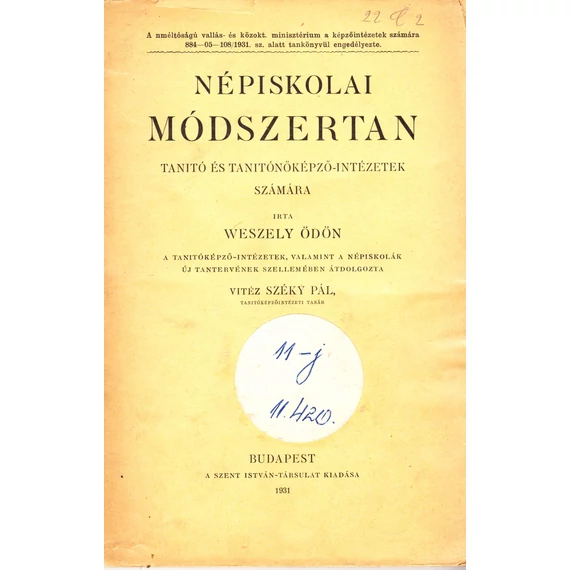 Népiskolai módszertan