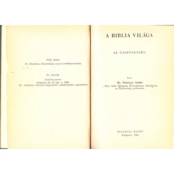 A Biblia világa
