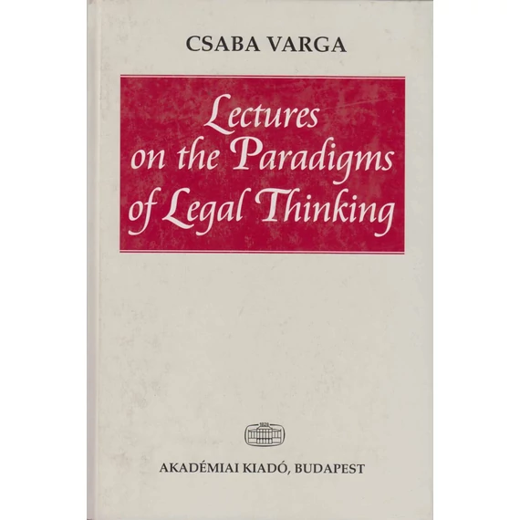 Lectures on the Paradigms of Legal Thinking