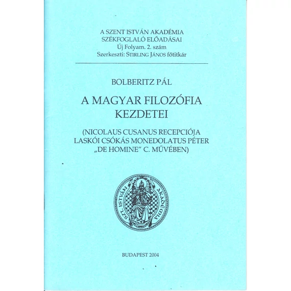 A magyar filozófia kezdetei