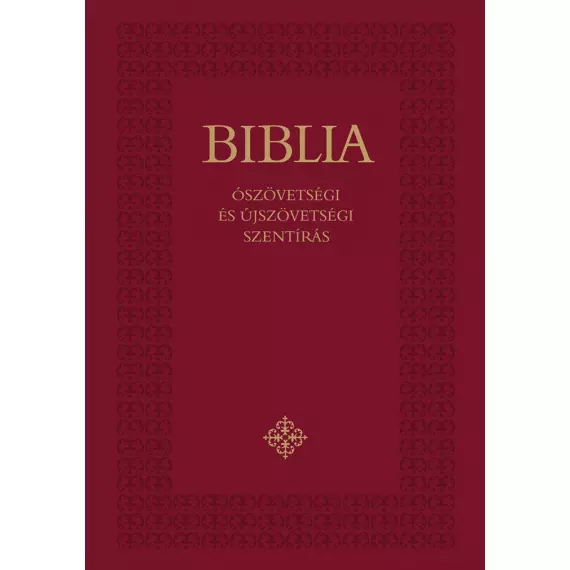 Sztenderd Biblia - bordó/keménytáblás