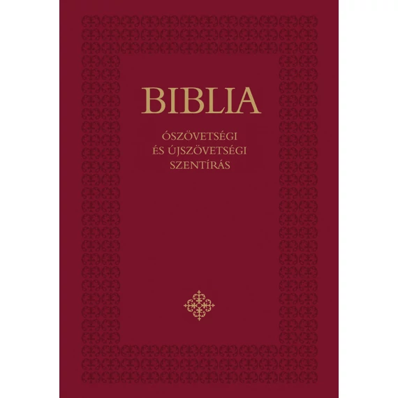 Sztenderd Biblia - bordó/keménytáblás