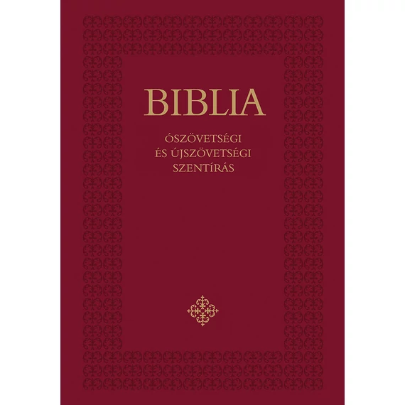 Diák Biblia - bordó/keménytáblás