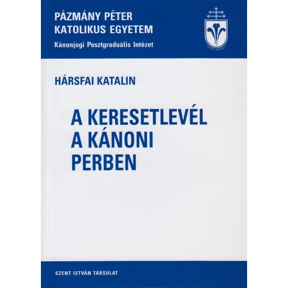 A keresetlevél a kánoni perben