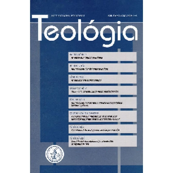 Teológia 2009/1-2.