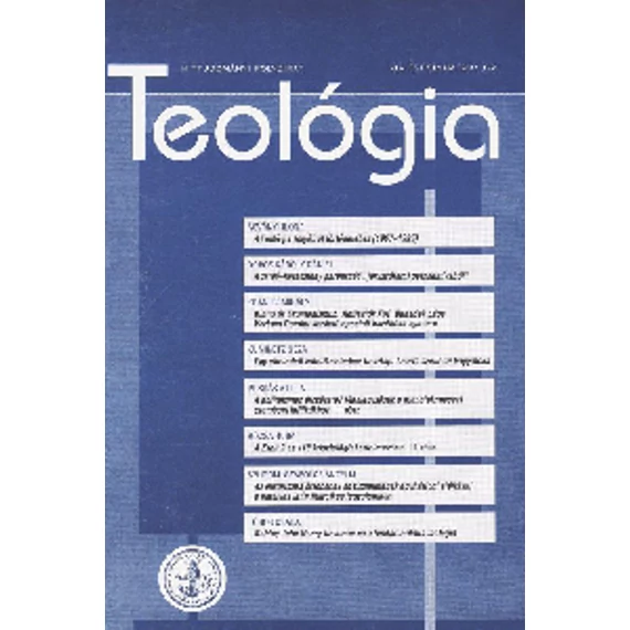 Teológia 2011/1-2.