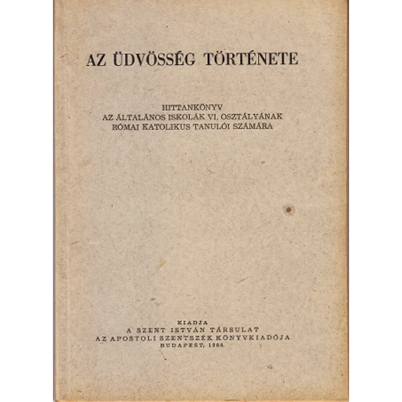 Az üdvösség története
