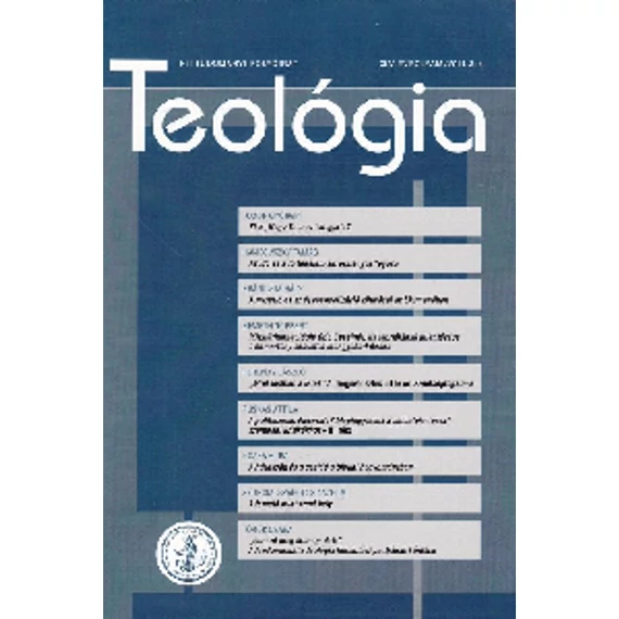 Teológia 2011/3-4.