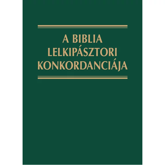 A Biblia lelkipásztori Konkordanciája