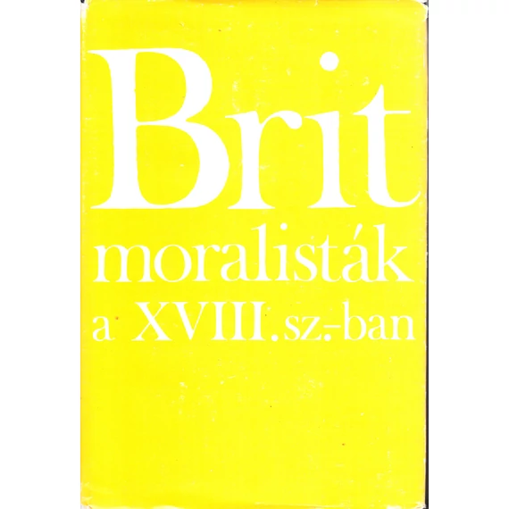 Brit moralisták a XVIII.sz.-ban